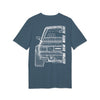 Wireframe T-Shirt Ford Escort MK2