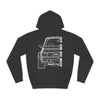 Wireframe Hoodie Ford Escort MK2