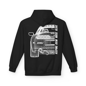 Wireframe Hoodie Toyota Supra MK4 | Plus size