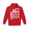 Wireframe Hoodie Mazda RX-7 | Plus size