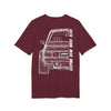 Wireframe T-Shirt Ford Escort MK2