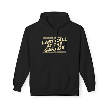 Last Call At The Garage Hoodie | Plus size