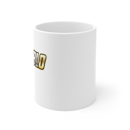 Grumblo Golden Chrome Mug