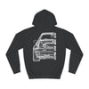 Wireframe Hoodie BMW E46
