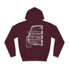 Wireframe Hoodie Ford Escort MK2
