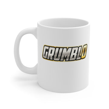 Grumblo Golden Chrome Mug