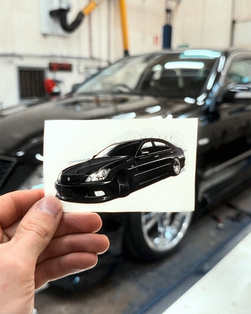 Grumblo Crown Cut-out Sticker 10cm