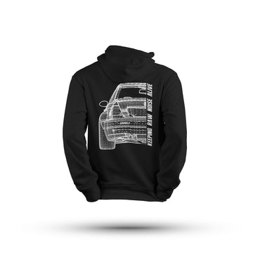 Wireframe Hoodie BMW E46