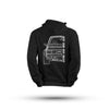 Wireframe Hoodie Ford Escort MK2
