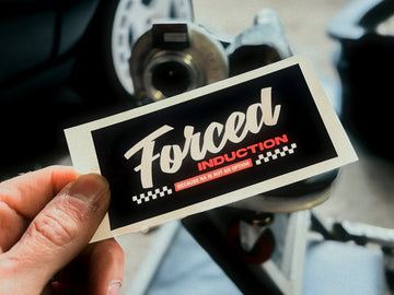 Forced Induction Sticker 10cm