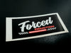 Forced Induction Sticker 10cm