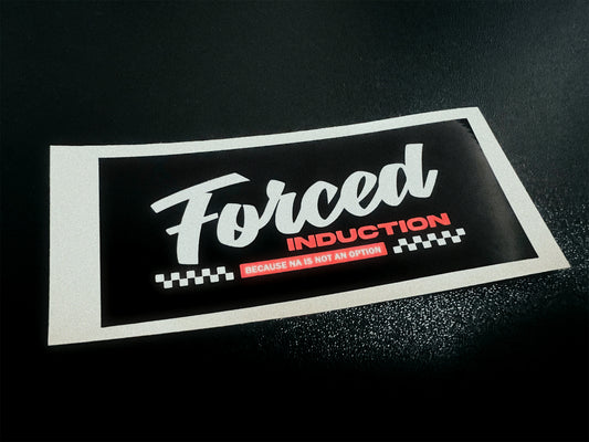 Forced Induction Sticker 10cm