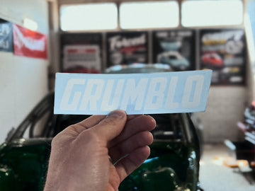 Grumblo Letter Sticker