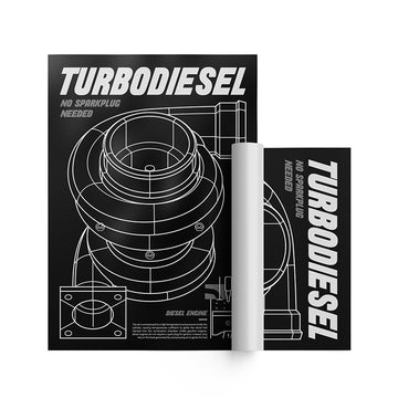 Turbodiesel - No Sparkplug Needed Poster