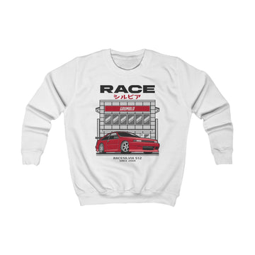 Racesilvia S12 Sweatshirt | Kids Automotive Sweatshirt