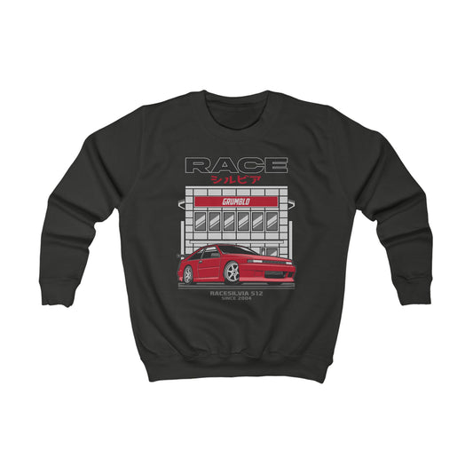 Racesilvia S12 Sweatshirt | Kids Automotive Sweatshirt