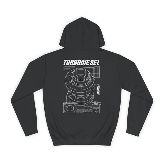 Turbodiesel - No Sparkplug Needed Hoodie
