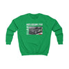 Mid Engine E46 | Kids Automotive Sweatshirt