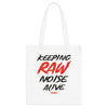 Keeping Raw Noise Alive Tote Bag for Car Enthusiasts