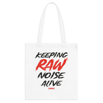 Keeping Raw Noise Alive Tote Bag for Car Enthusiasts
