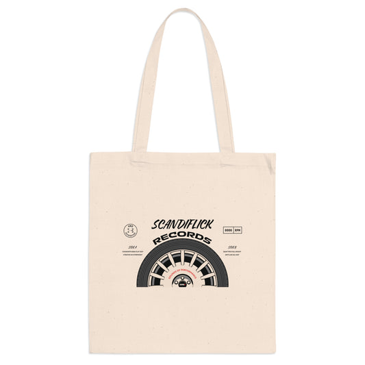 Scandiflick Records Tote Bag for Car Enthusiasts