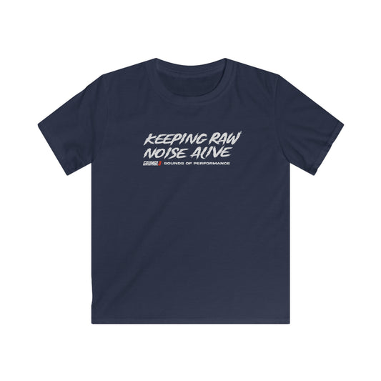 Keeping Raw Noise Alive | Kids Automotive T-shirt