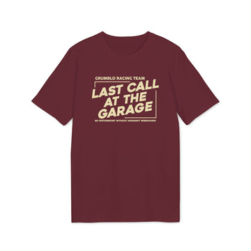 Last Call At The Garage T-shirt