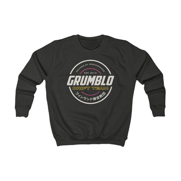 Grumblo Drift Team | Kids Automotive Sweatshirt