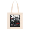 CROWN Tote Bag for Car Enthusiasts