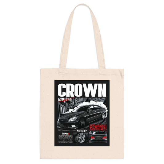 CROWN Tote Bag for Car Enthusiasts