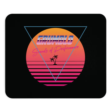 Grumblo Retrowave Mouse Pad - Performance Vibe for Racing Enthusiasts