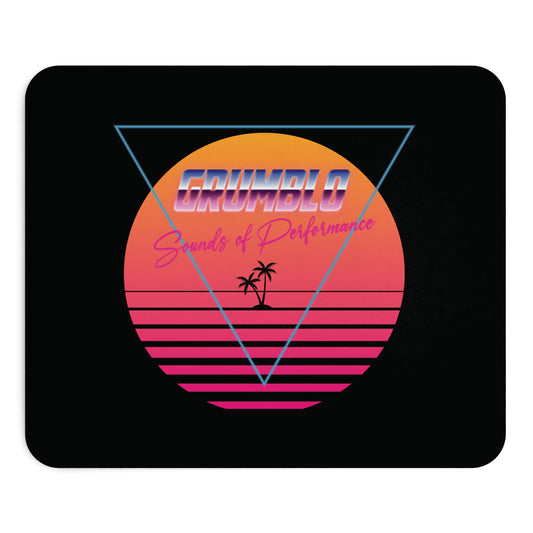 Grumblo Retrowave Mouse Pad - Performance Vibe for Racing Enthusiasts
