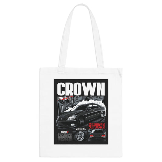 CROWN Tote Bag for Car Enthusiasts