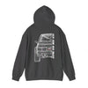 Wireframe Hoodie Ford Escort MK2