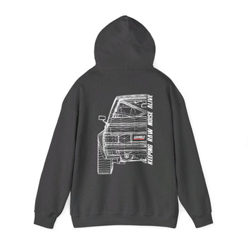 Wireframe Hoodie Ford Escort MK2