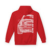 Wireframe Hoodie BMW E46 | Plus size