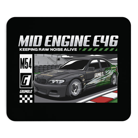 Mid Engine E46 Mouse Pad