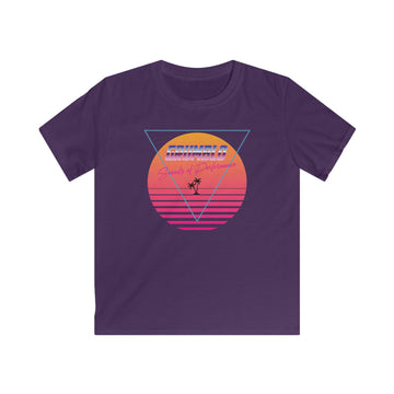 Grumblo Retro Wave | Kids Automotive T-shirt