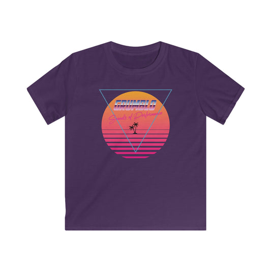 Grumblo Retro Wave | Kids Automotive T-shirt