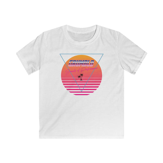 Grumblo Retro Wave | Kids Automotive T-shirt