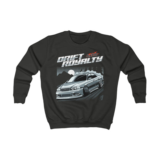 Chaser JZX100 - Drift Royalty | Kids Automotive Sweatshirt