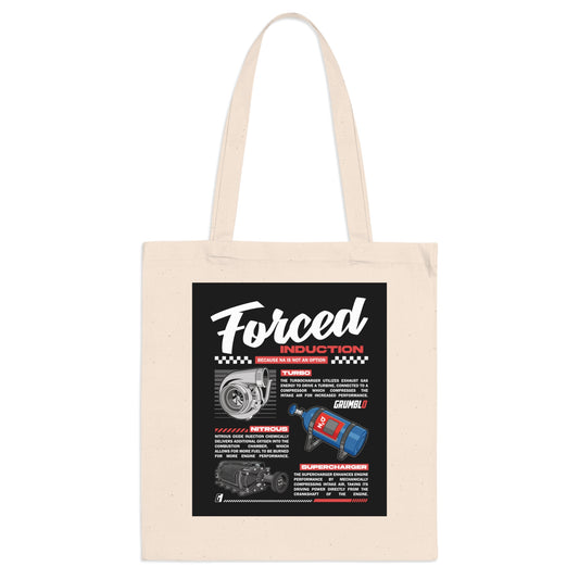 Forced Induction Tote Bag for Car Enthusiasts