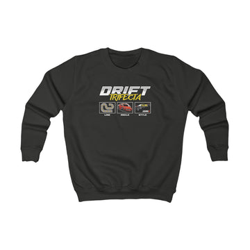 Drift Trifecta | Kids Automotive Sweatshirt