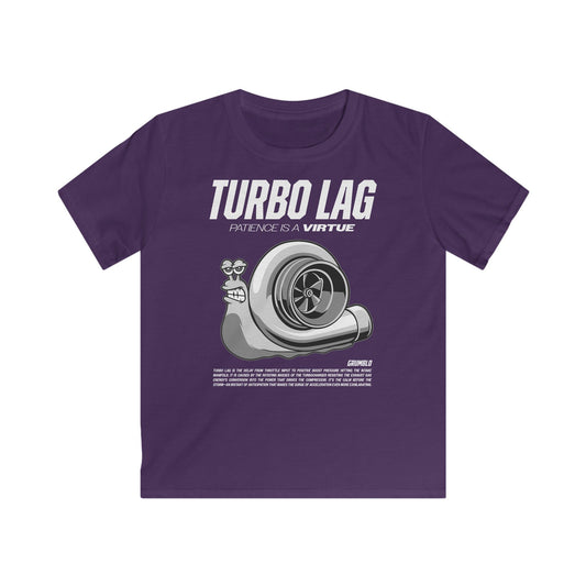 Turbo Lag | Kids Automotive T-shirt