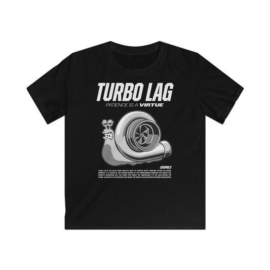 Turbo Lag | Kids Automotive T-shirt