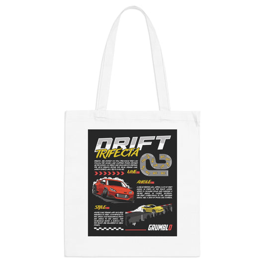 Drift Trifecta Tote Bag for Car Enthusiasts