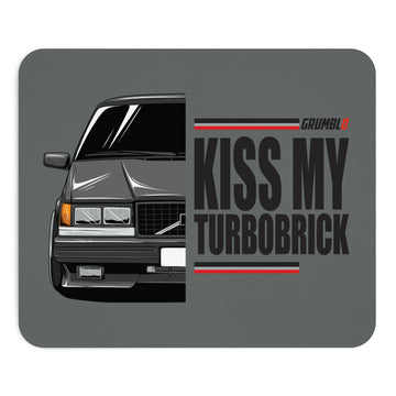Kiss My Turbobrick Mouse Pad