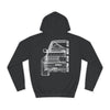 Wireframe Hoodie BMW E30 M3