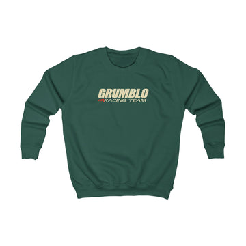 Grumblo Vintage Racing Team | Kids Automotive Sweatshirt