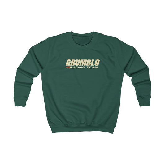 Grumblo Vintage Racing Team | Kids Automotive Sweatshirt
